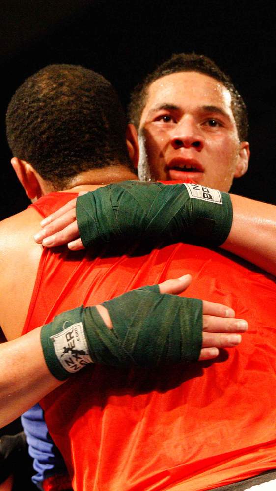 It was Parker's biggest test of his career, and he passed. Picture: Jonathan Cameron\/Stuff