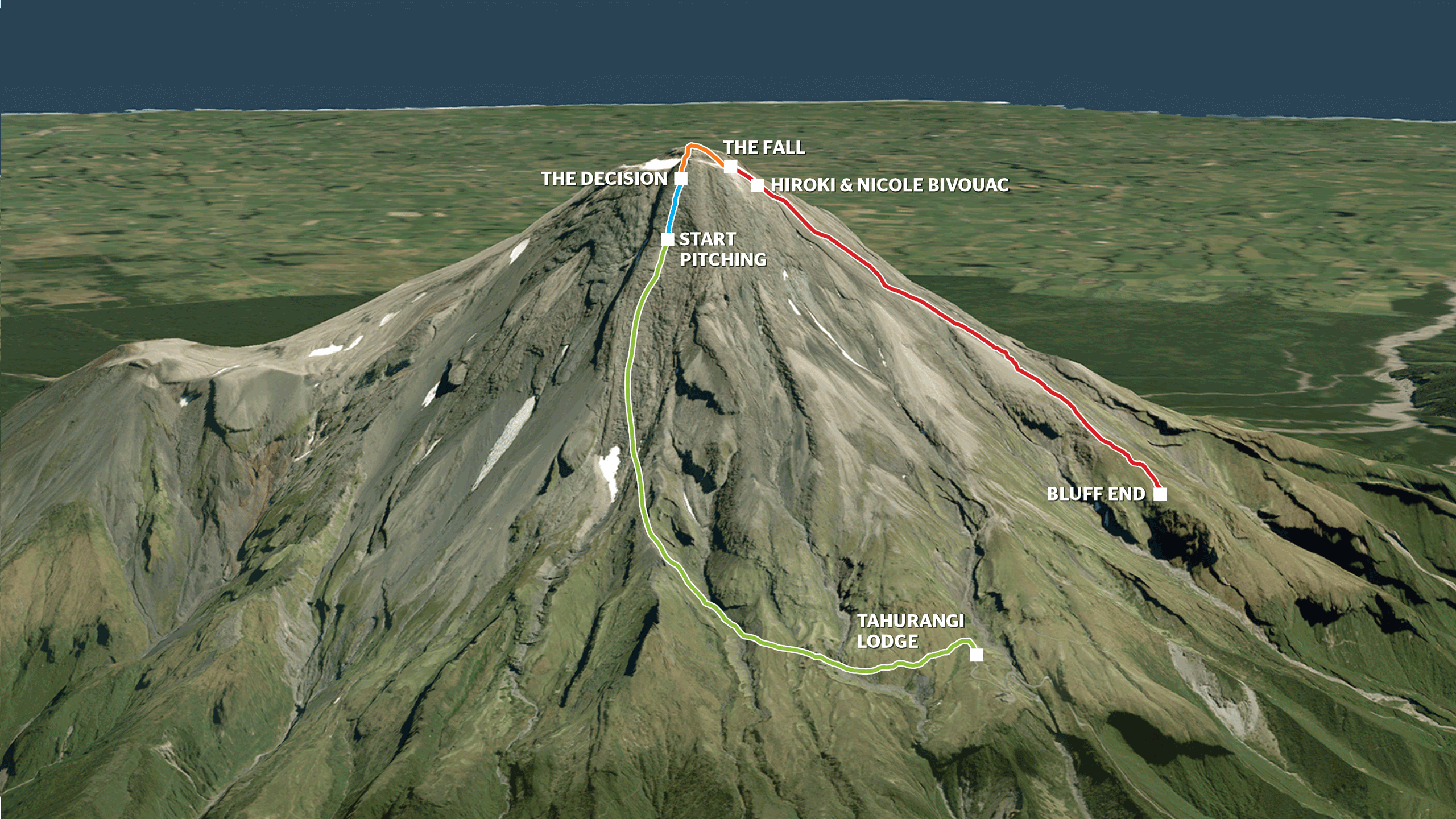 Continue scrolling to see how the events unfolded. Base map image: Geographx