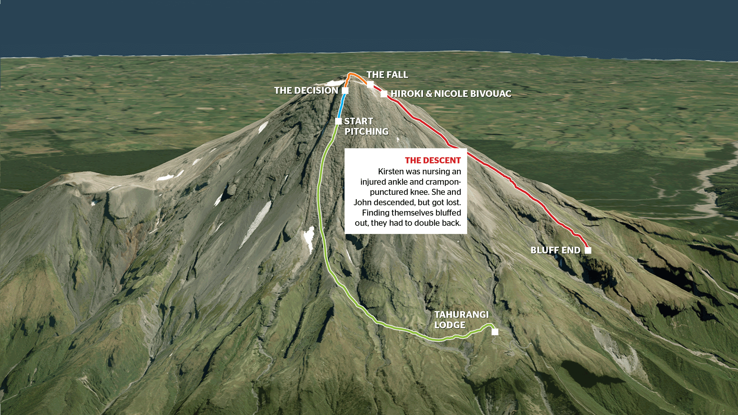 Continue scrolling to see how the events unfolded. Base map image: Geographx