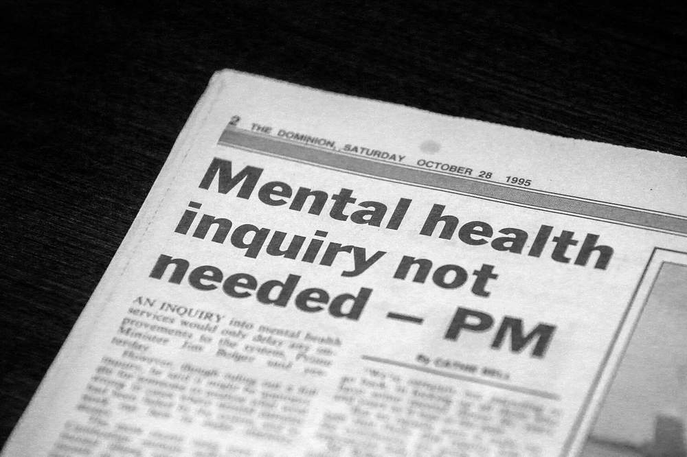 News headlines painted a grim picture of the mood in 1995. Source: National Library