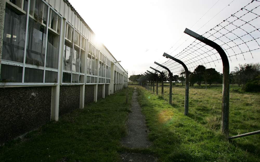 The remains of Lake Alice Hospital, pictured in 2006. The hospital had closed in 1999. Photo: Murray Wilson\/Stuff