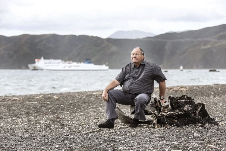 Phil Bennett skippered starboard lifeboat number two to safety, with help from a tow from a homebuilt kauri runabout crewed by volunteers. KEVIN STENT/STUFF