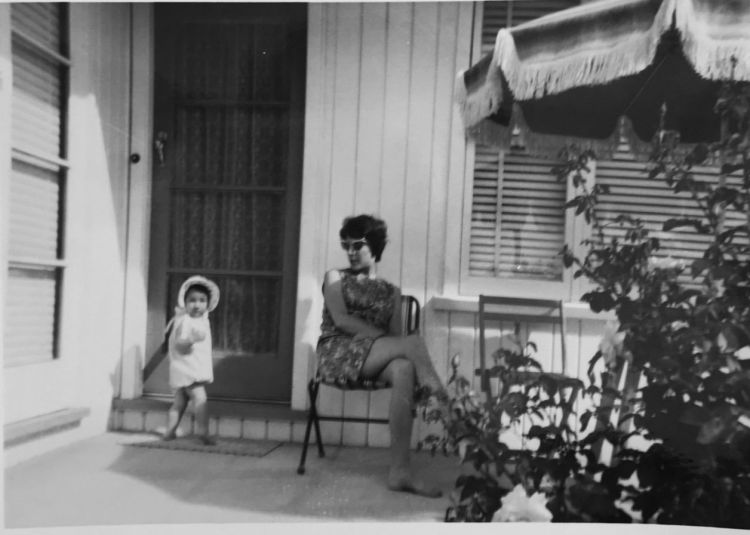 Lyn Brittain and her daughter Joanne were coming back to Wellington after visiting Lyn’s mum. DAVID WHITE/STUFF