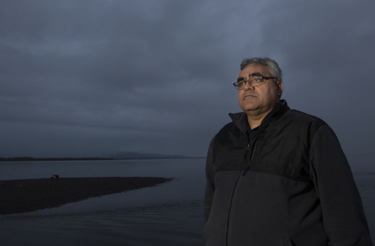 Robin Potangaroa, Ngati Kahungunu ki Wairarapa Chairman at Lake Wairarapa. Photo by ROSS GIBLIN/STUFF