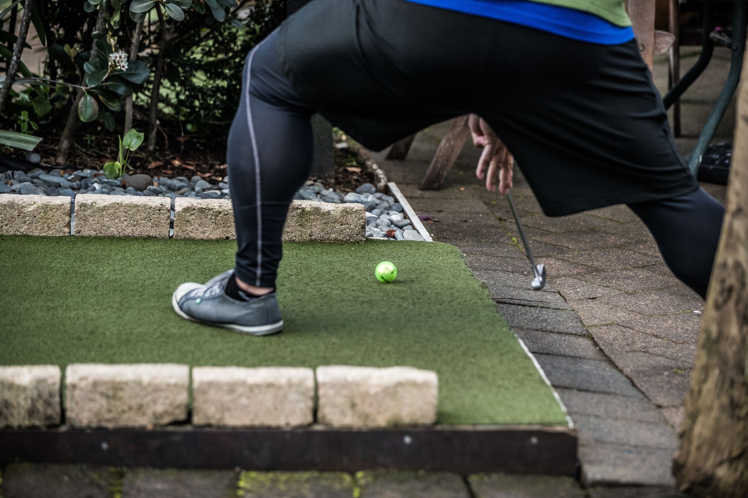 Sonny Natanielu is one to adopt an unusual style...