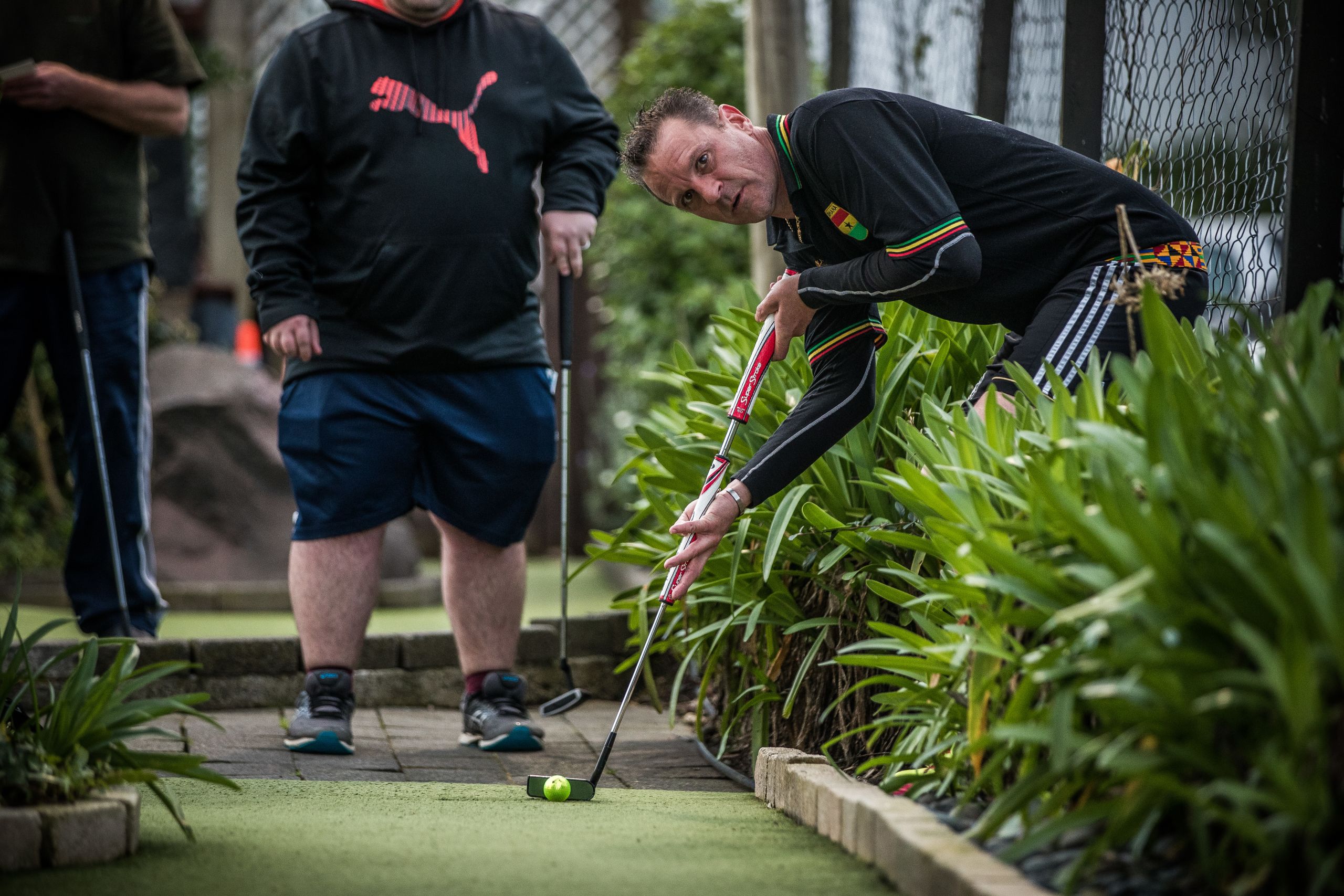 ... as developed by Bobby Hart, a serious student of mini golf. JASON DORDAY/STUFF