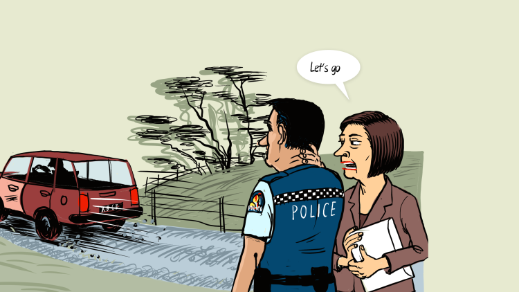 Social worker: Let's go