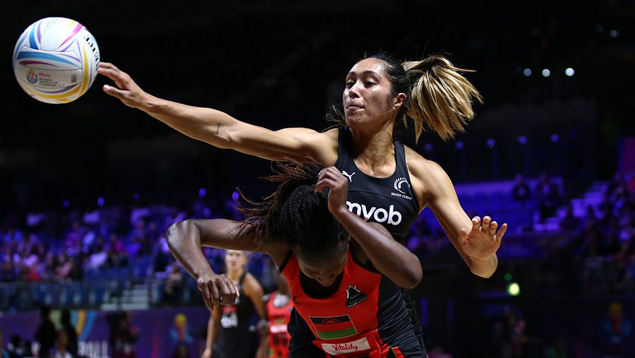 Te Paea Selby-Rickit dominates an opponent