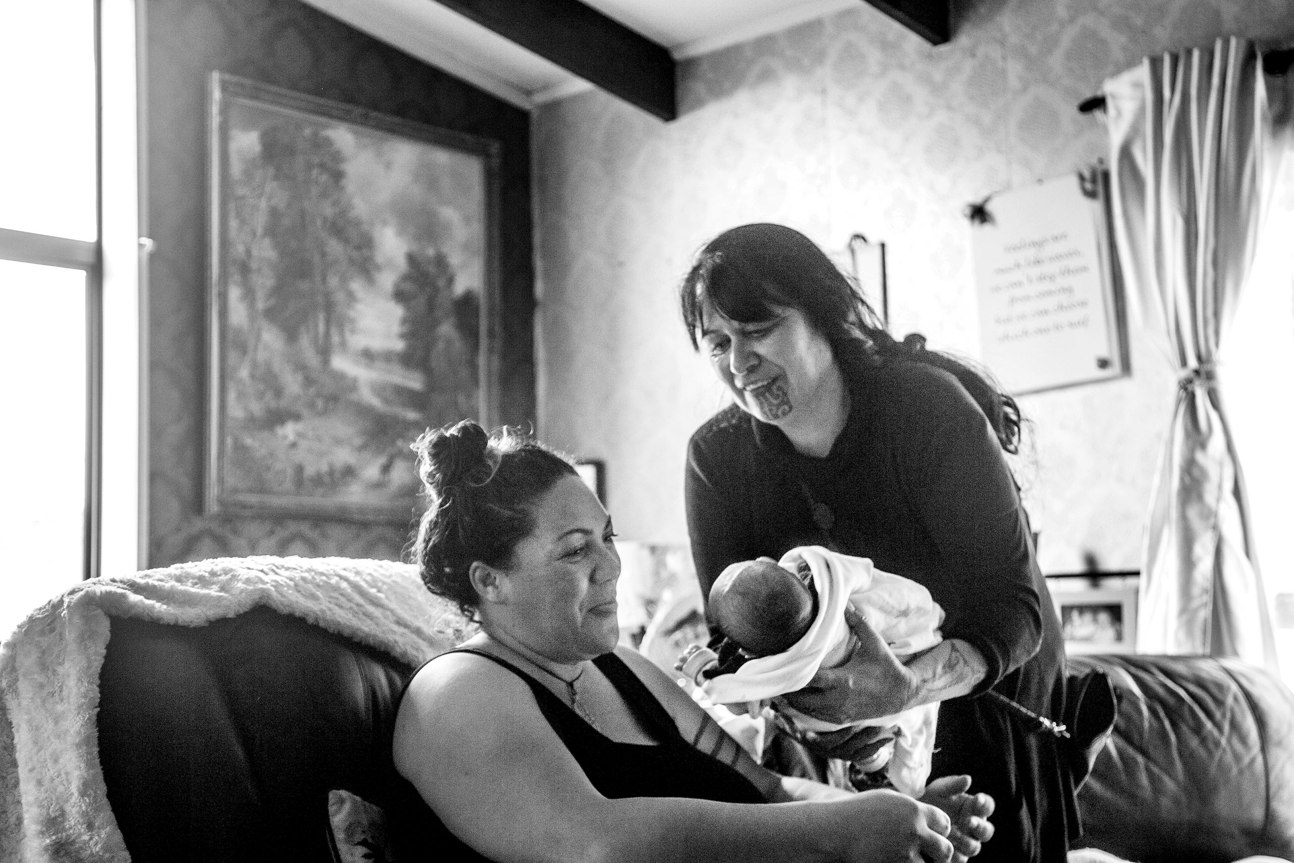 B/W corrina mum baby