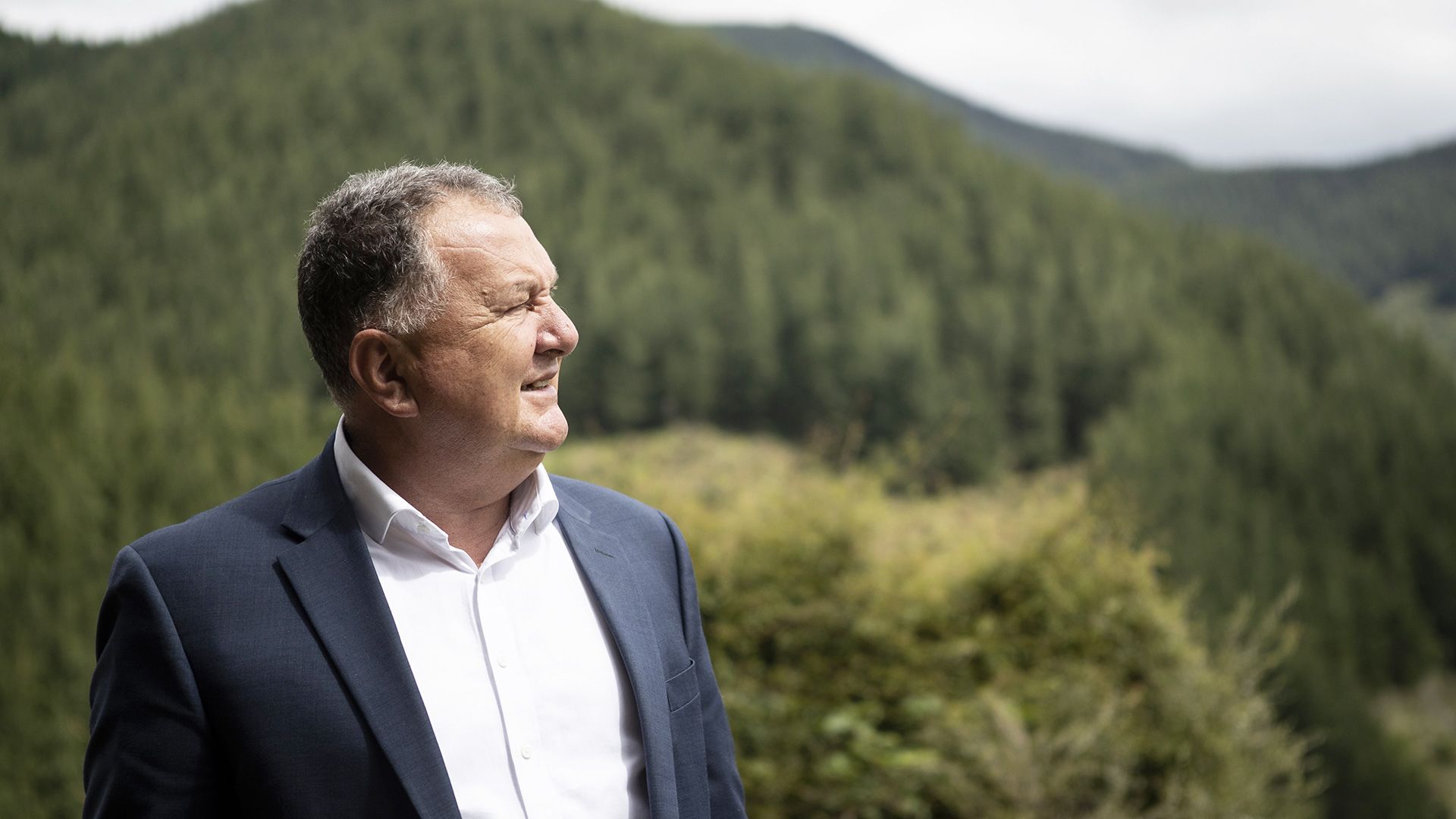 Minister Shane Jones launches One Billion Trees Fund in Malvern, November 2018.