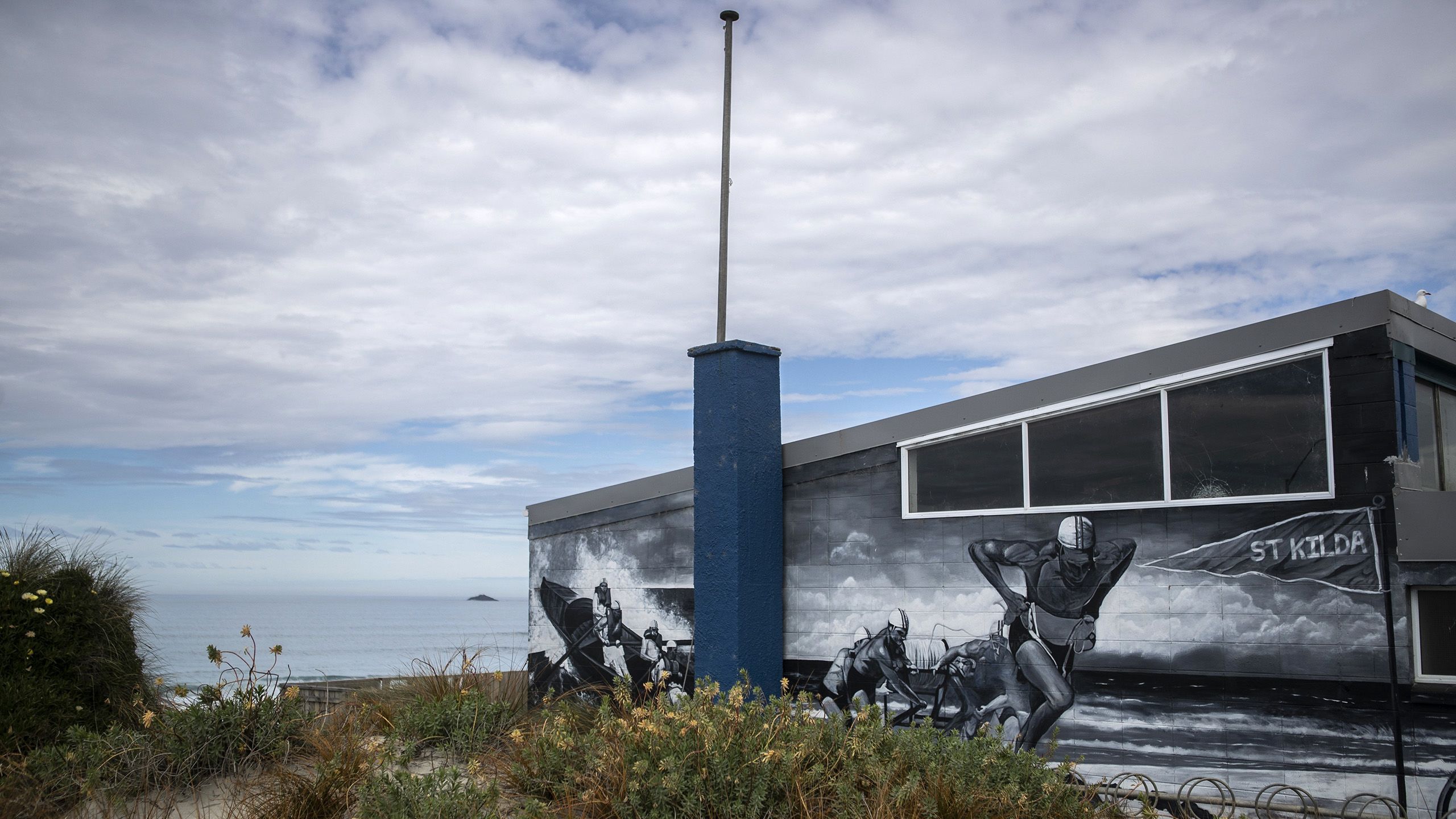 St Kilda Surf Life-saving Club. Photo: GEORGE HEARD/STUFF