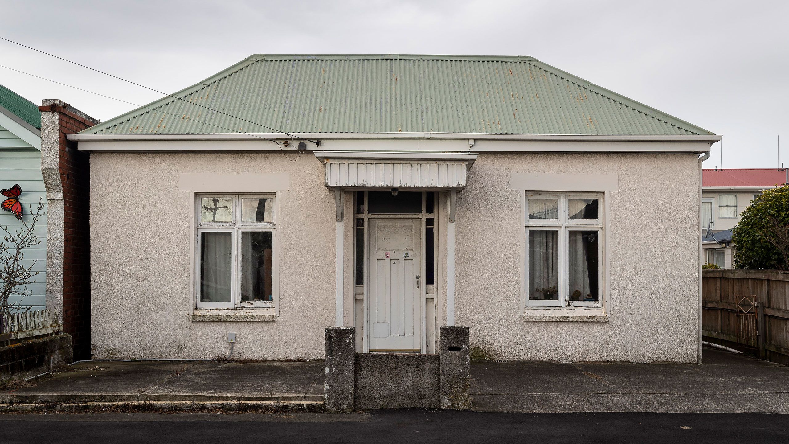 An old house frontage.