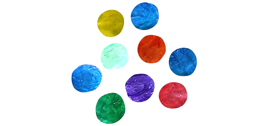Mirrorball circle pattern.