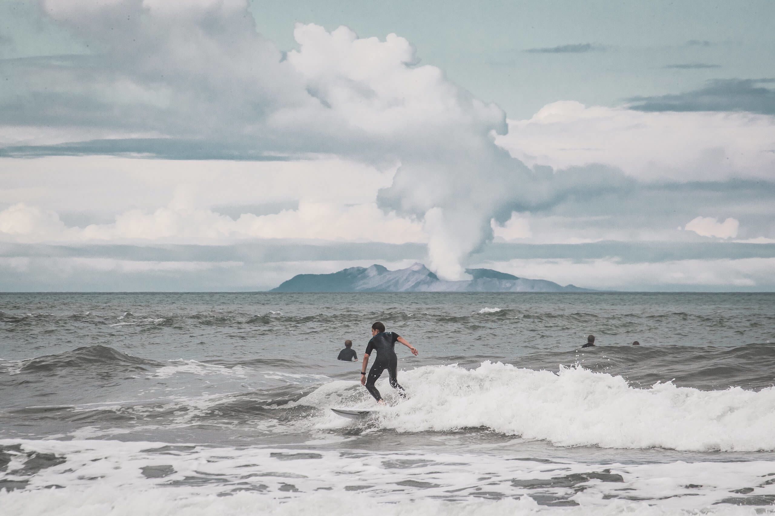 Whakaari / White Island, Pohutakawa, Bay of Plenty. Credit: Rosa Woods / Stuff