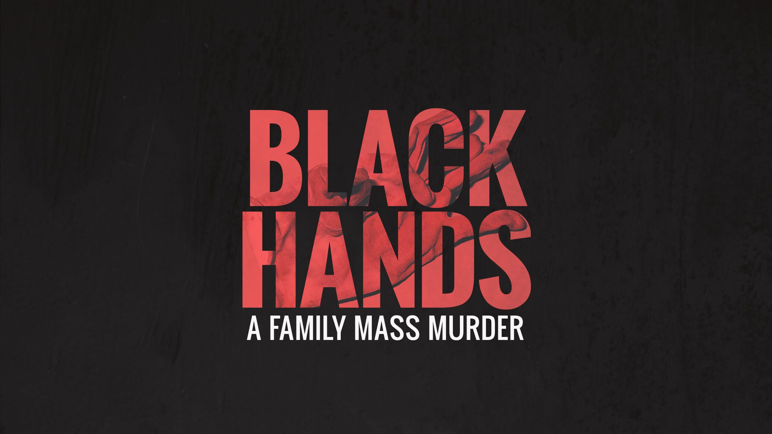 Black Hands is an award-winning podcast about the Bain family murders. Credit: Tom Young / Stuff