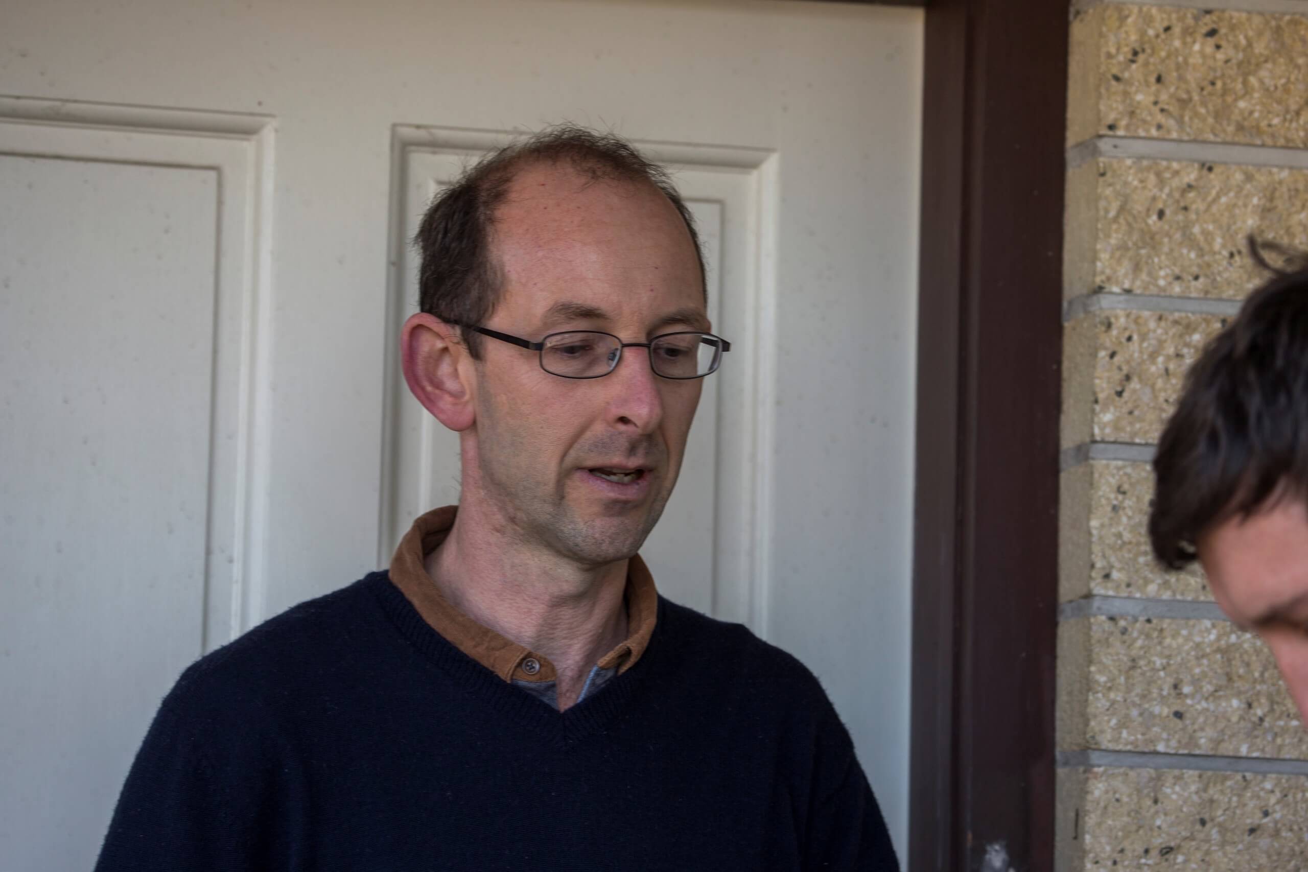 David Bain at his home in Christchurch after the Government's compensation announcement. Credit: David Walker / Stuff