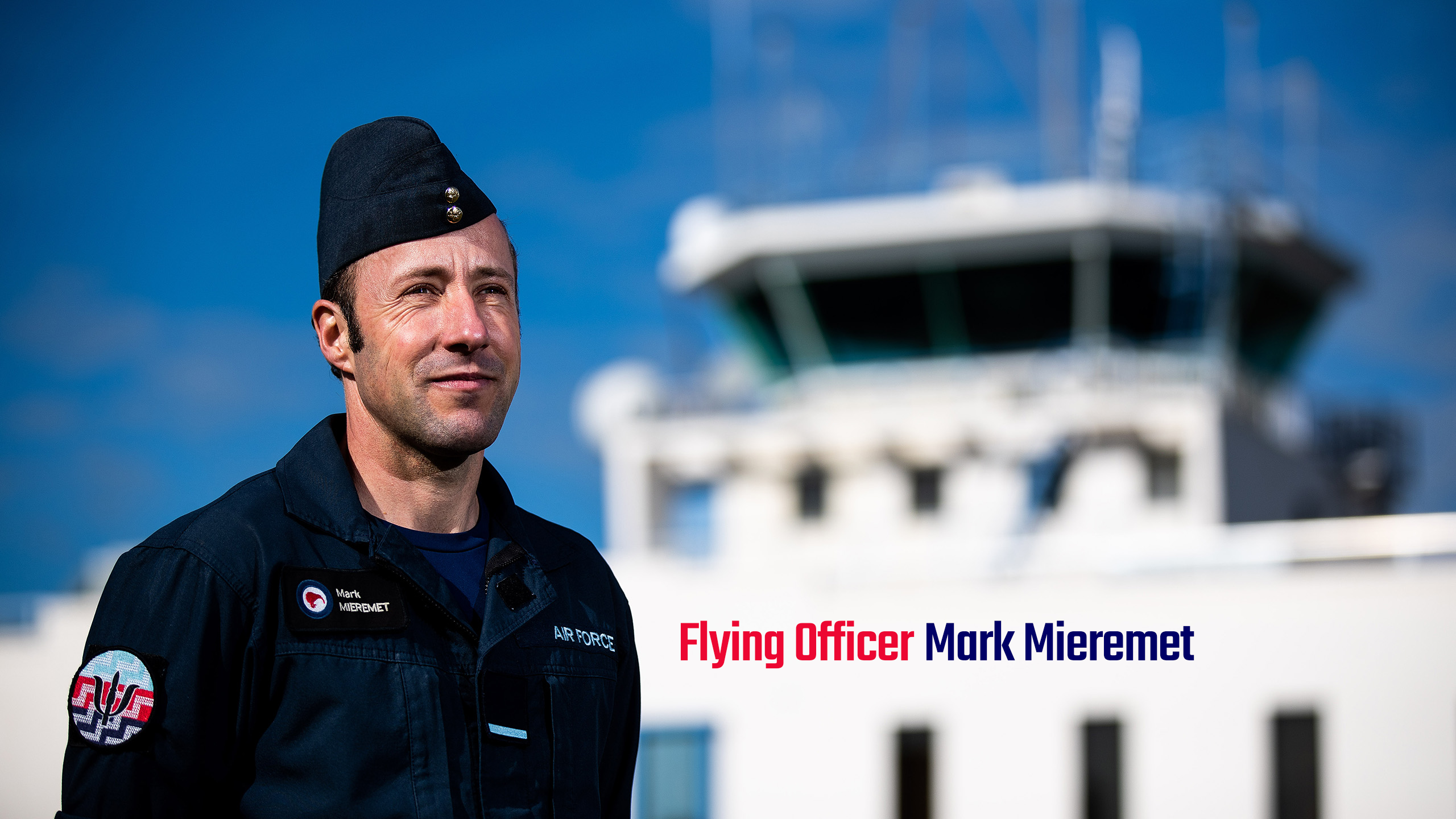 Flying Officer Mark Mieremet.