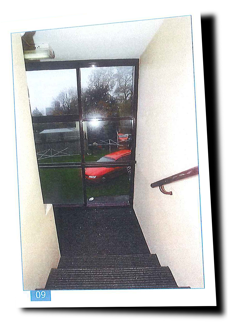 A coroner ruled Sydney Boyd was pushed and fell through a small window.