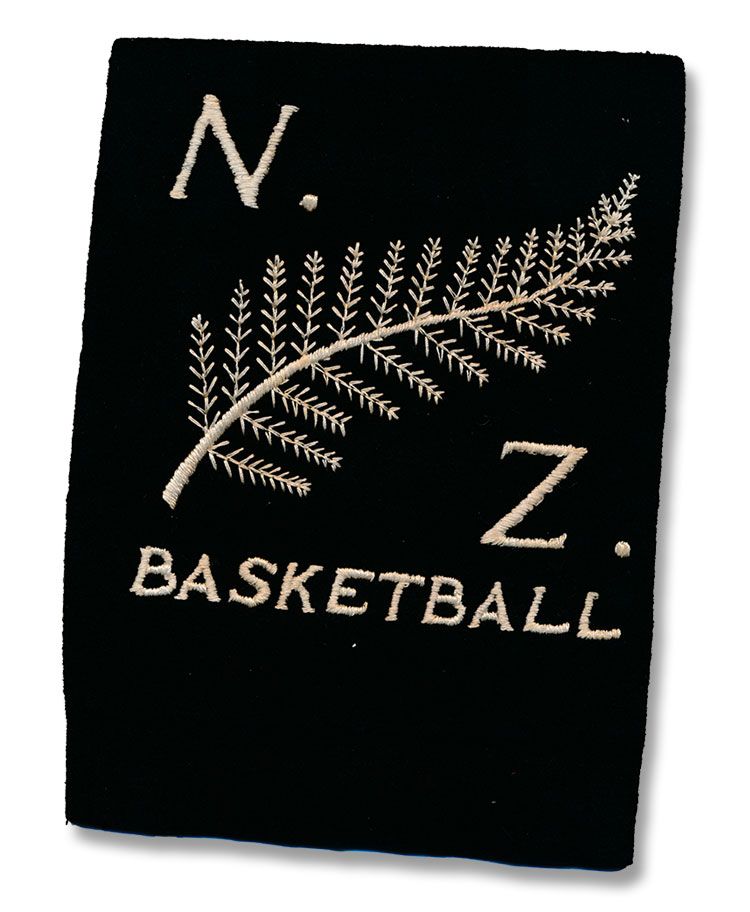 The silver fern was chosen as the national insignia for the New Zealand Basketball team. The sport did not become known as netball here until 1970. PHOTO: SUPPLIED