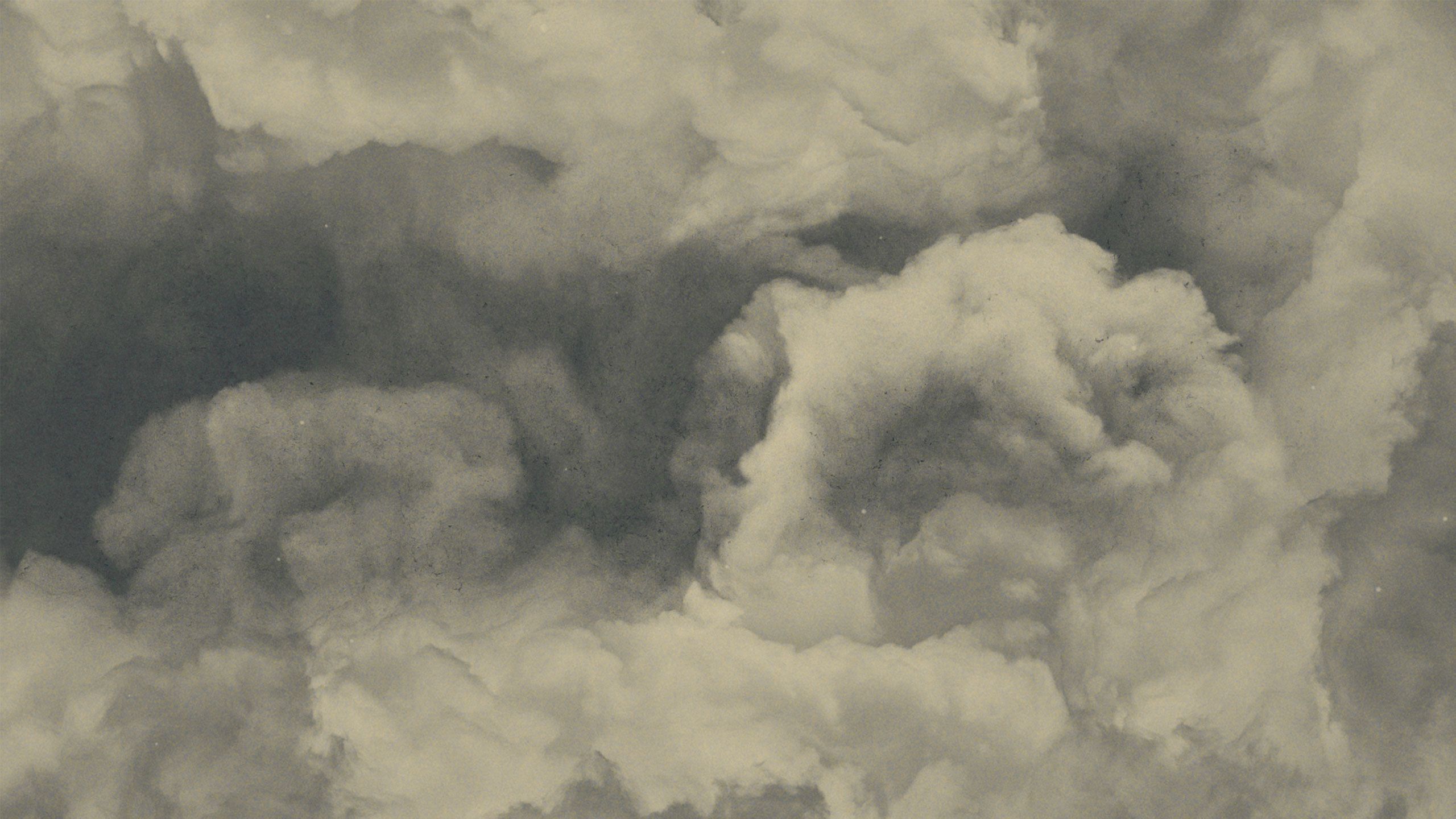 Sepia toned cloudy background.