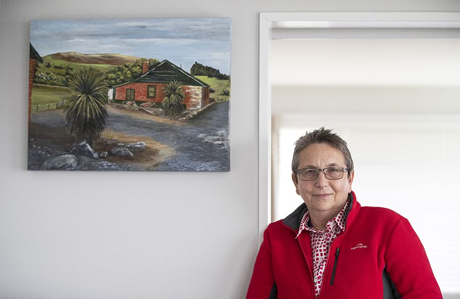Adrienne Shaw is a fifth generation descendant of Chau Chu Taai, later known as Chow Tie, who ran a butchery business at the Lawrence Chinese Camp. (PHOTO: JOE JOHNSON/STUFF)