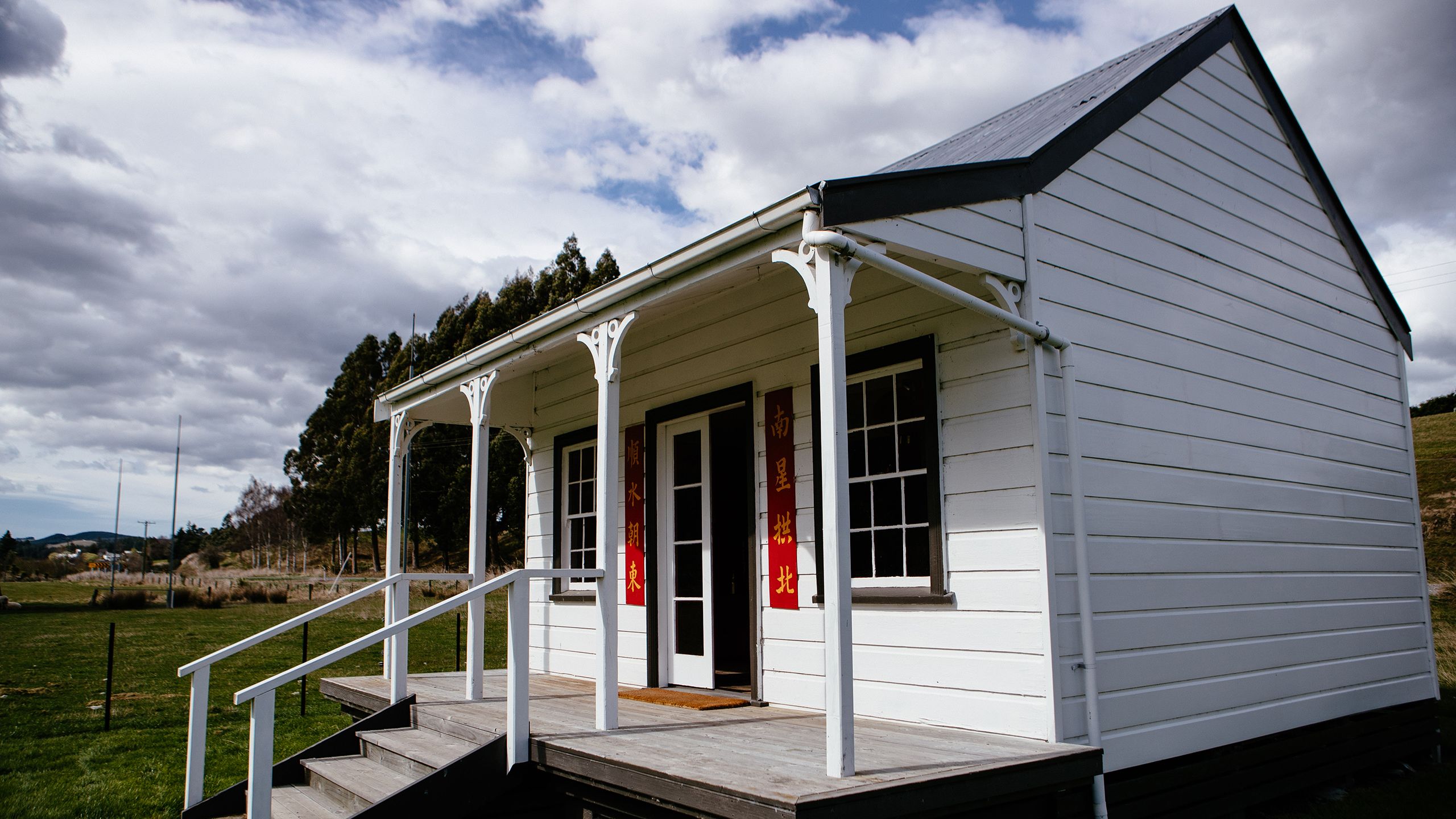 After being shifted into the Lawrence township in the 1940s, the original Poon Fah Joss House was returned to its original site at the Chinese camp in 2017.