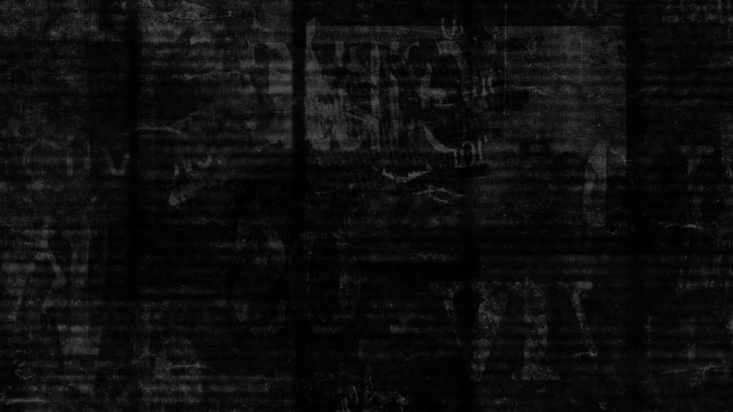 Turns into the dark, textured newspaper background.