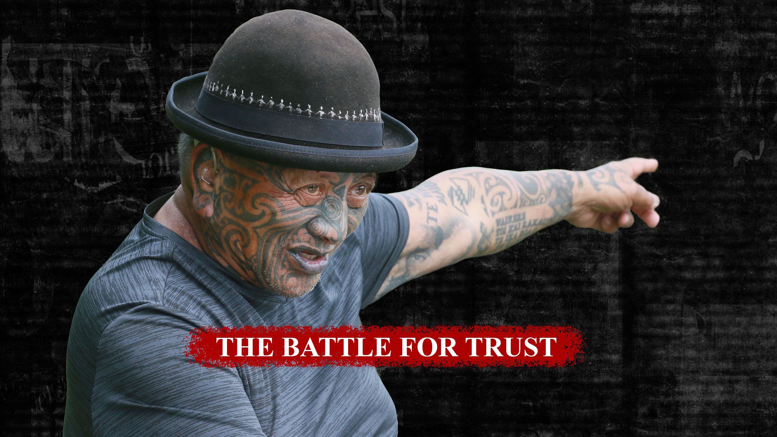 Headline: The battle for trust