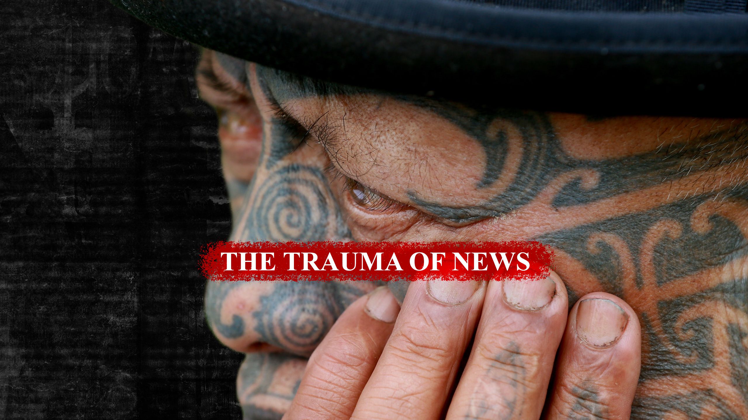 Headline: The trauma of news
