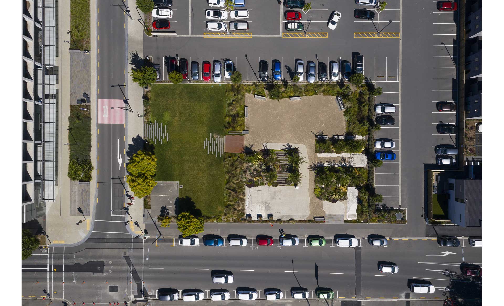 an aerial view of the ctv site in 2021