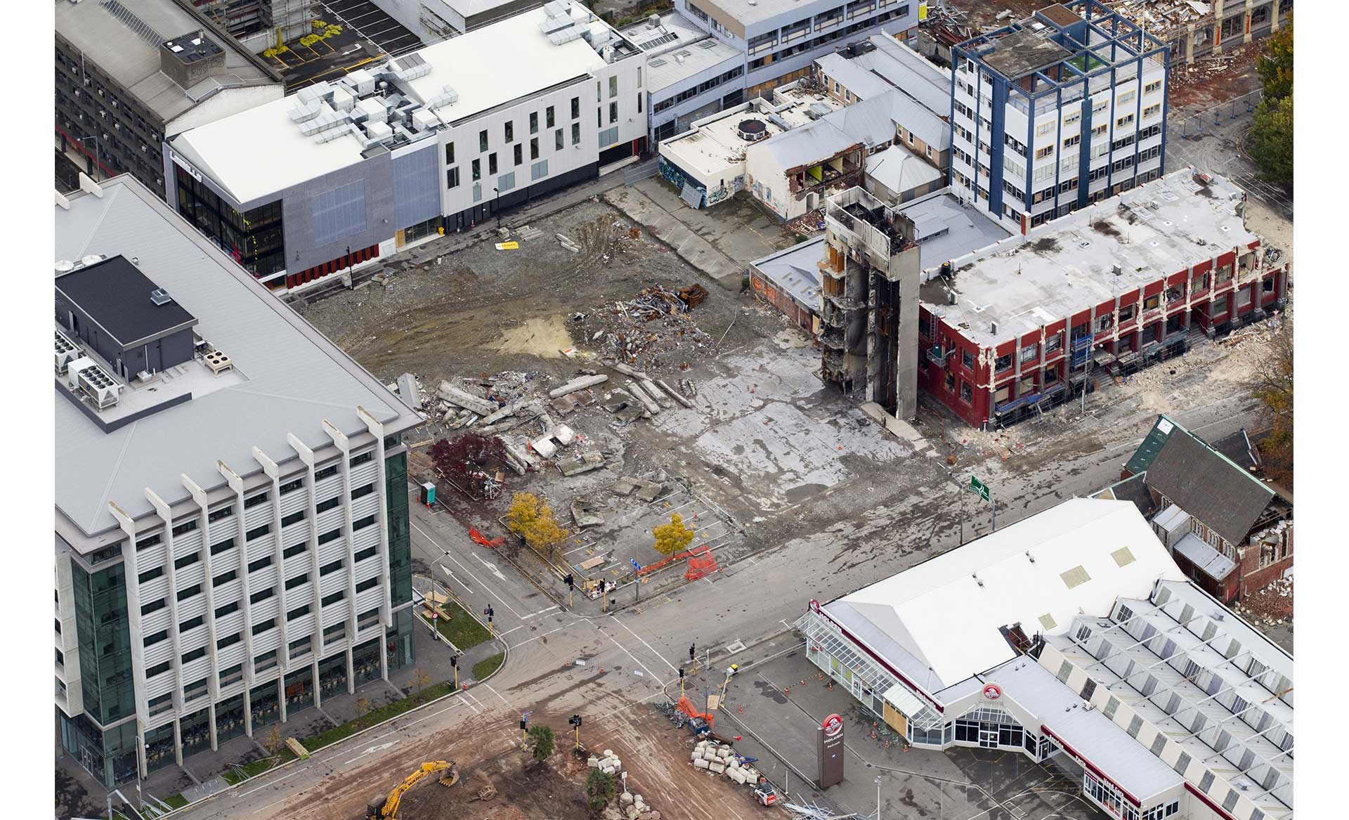 an aerial view of the ctv site in 2021