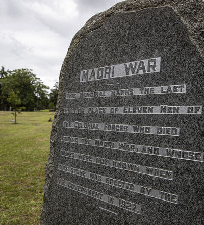 Memorial at Leamington Cemetery