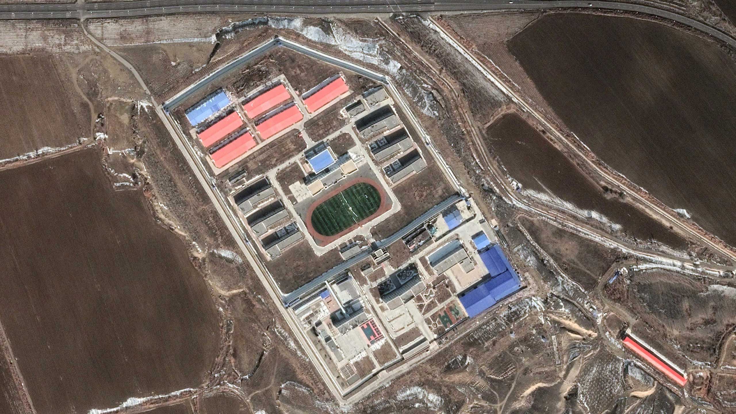 Beiye Prison construction time frame 2020