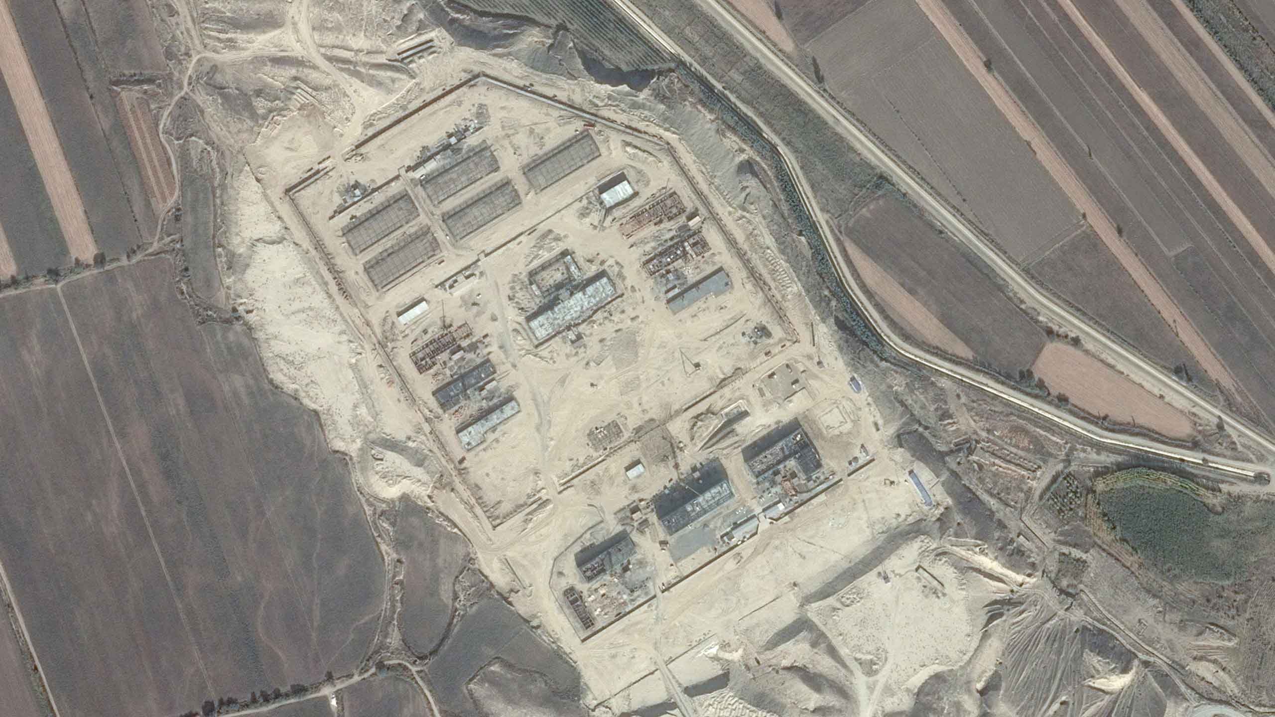 Beiye Prison construction time frame 2013