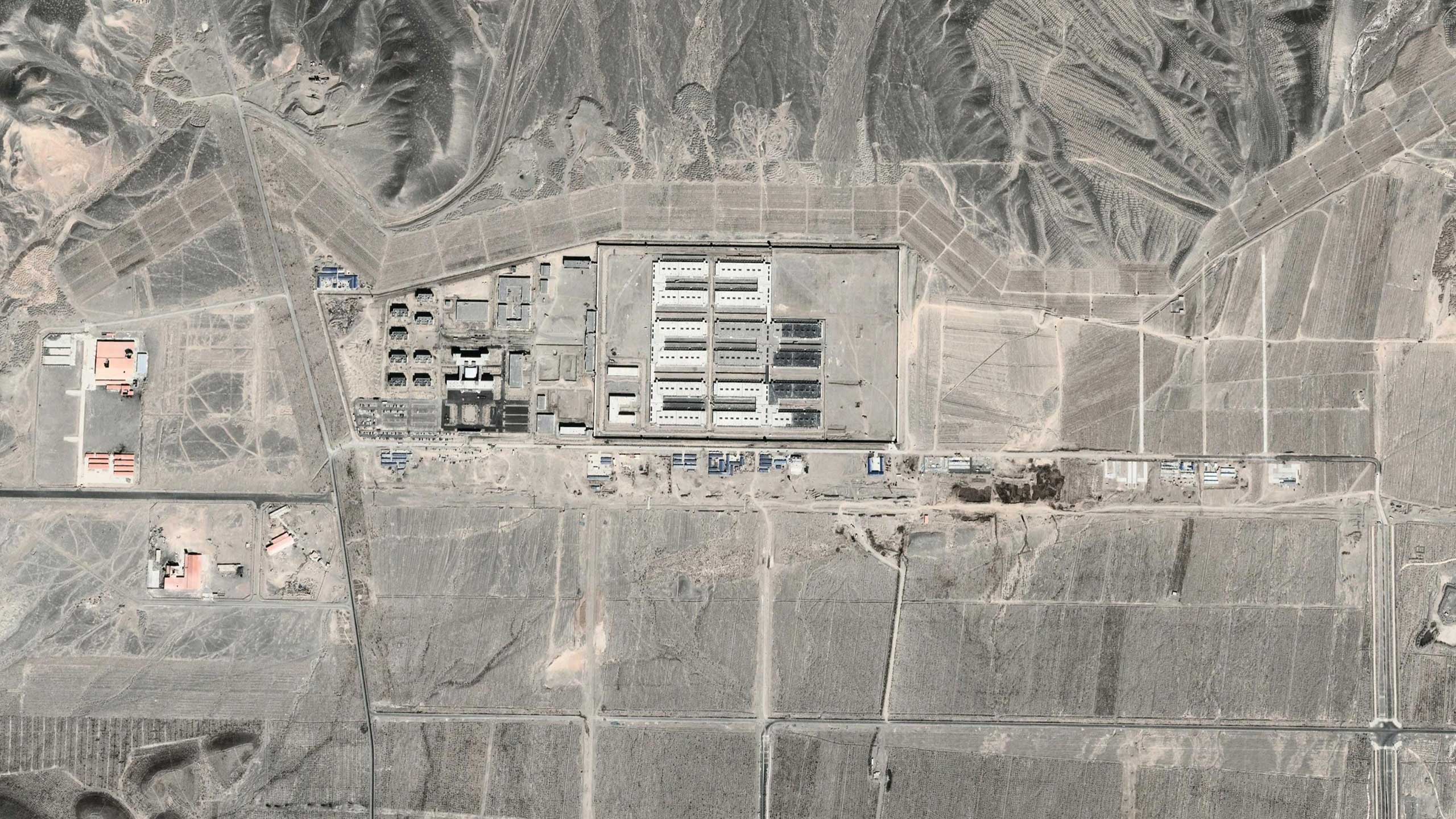 detention centres in Xinjiang April 2018
