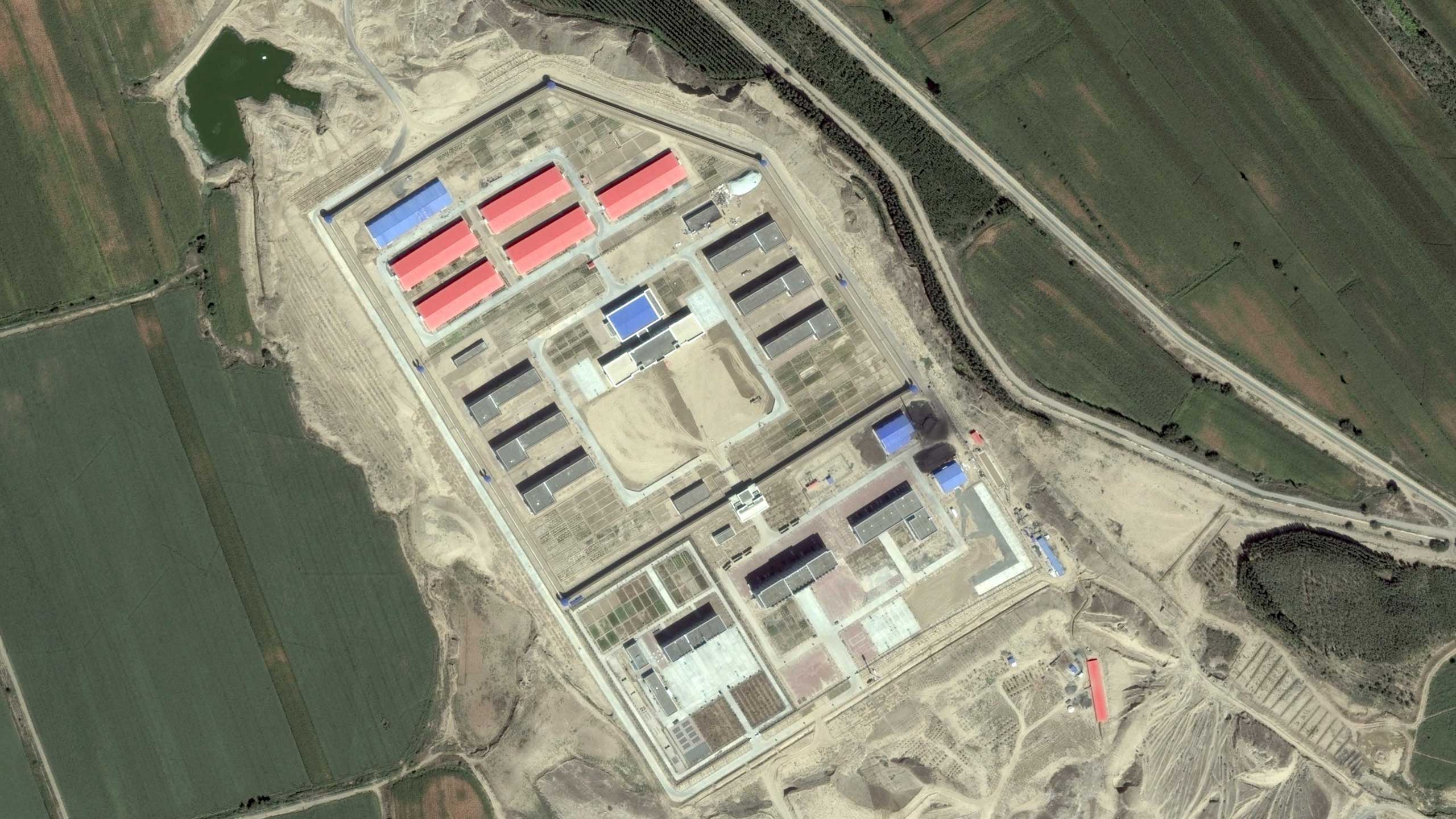 Beiye Prison construction time frame 2015