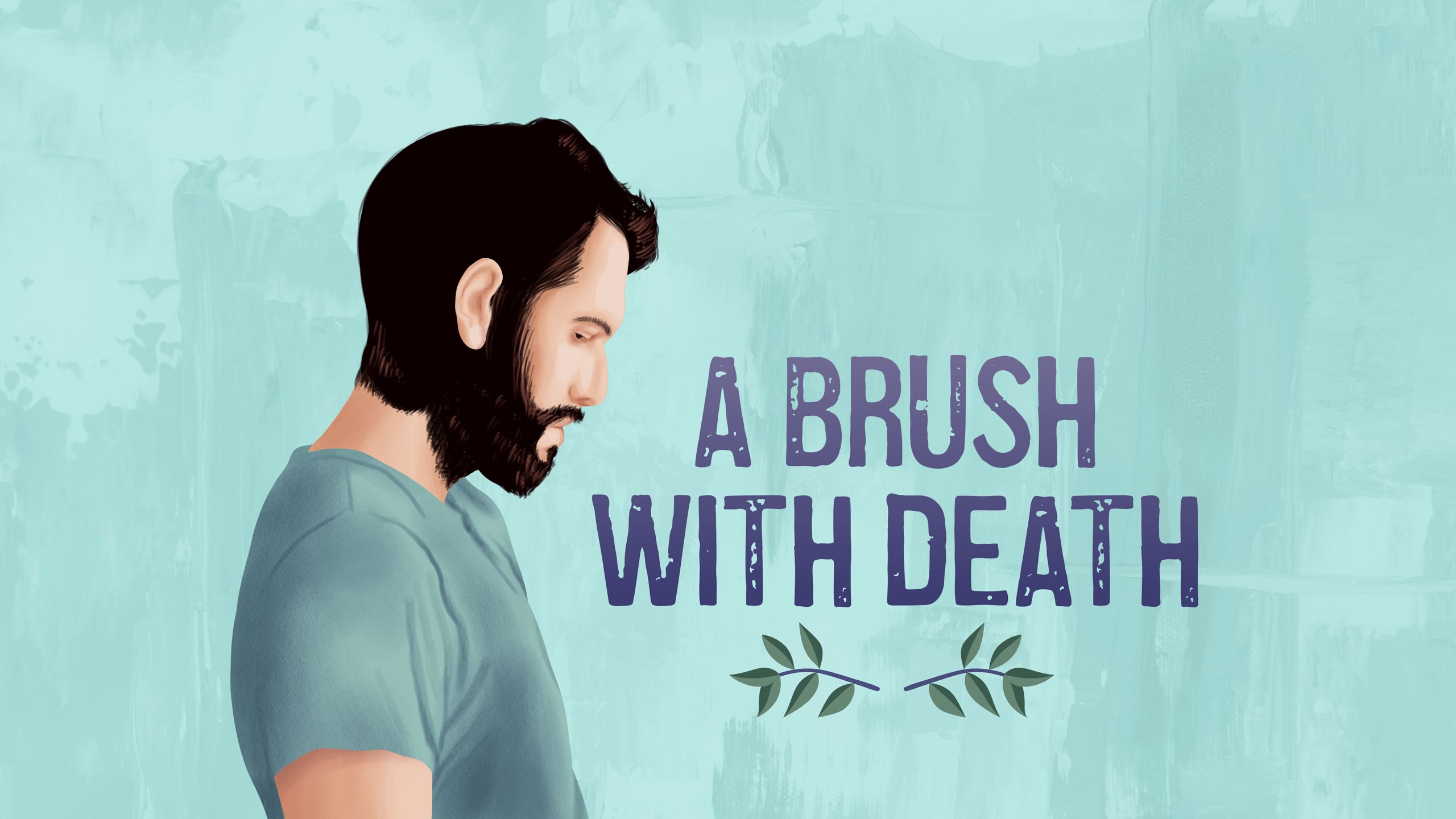 A brush with death title image.