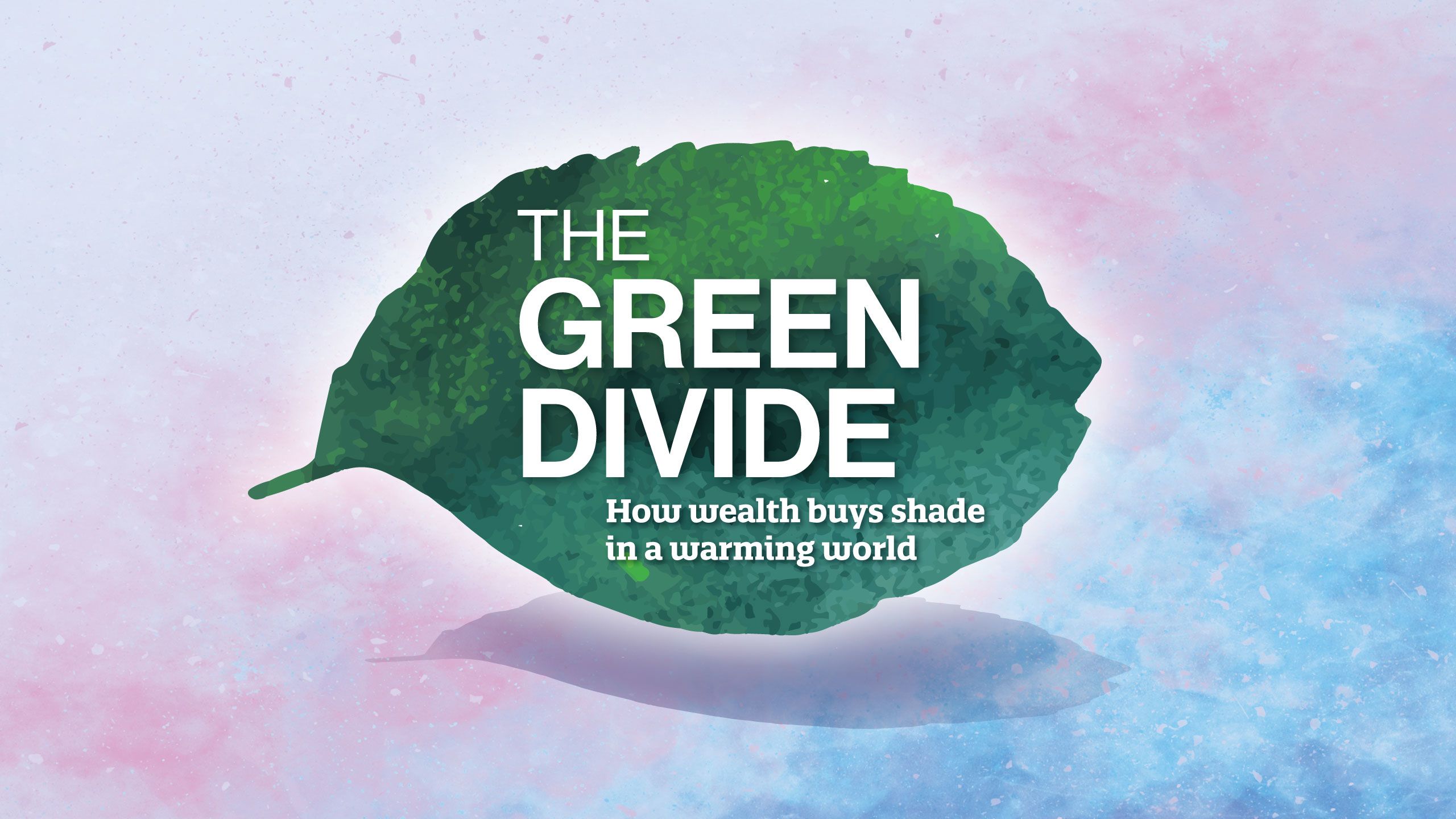 The Green Divide: How wealthy buys shade in a warming world